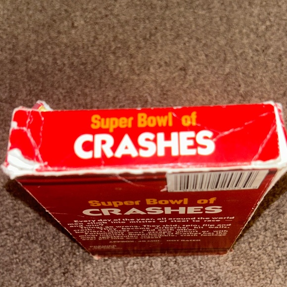 ~6/$10 MOVIES VHS/DVDS~ VHS Super Bowl Of Crashes Wheels Video Series 1988-1989 - Picture 5 of 5